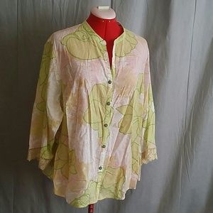 Jhcollectibles 3/4 sleeves Tops Size 3X